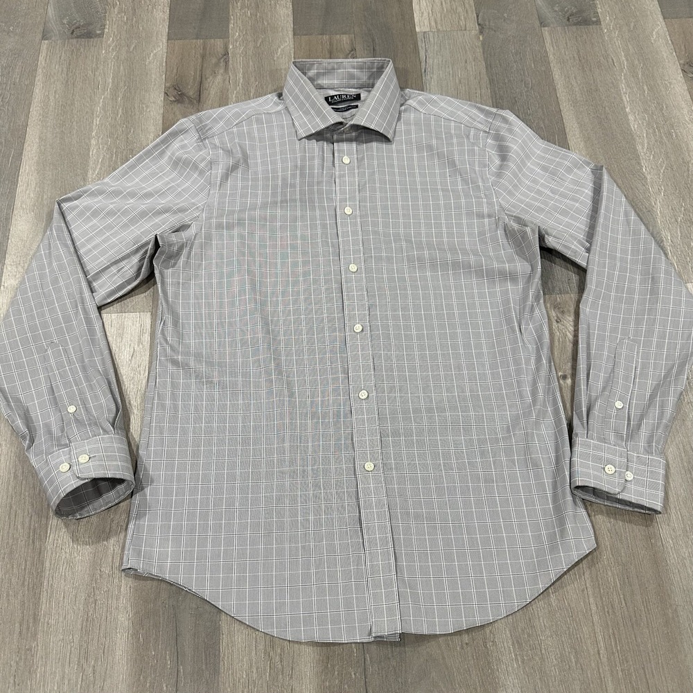 Lauren Ralph Lauren Slim Fit Perfomance Stretch L (34/35) Mens Black Label Shirt